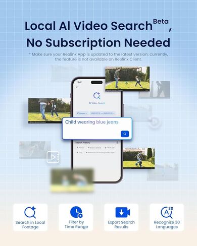 Reolink Elite WiFi WiFi مع كابل الطاقة المكوّن الإضافي ، 4K 8MP 180 ° كاميرا مصباح بانورامي ، و 3000 Lumens Dottlems ، و SEARE VIDEO AI ، و Wi-Fi 6 ، 24/7 ، لا توجد رسوم شهرية ، لا توجد رسوم شهرية in Kuwait
