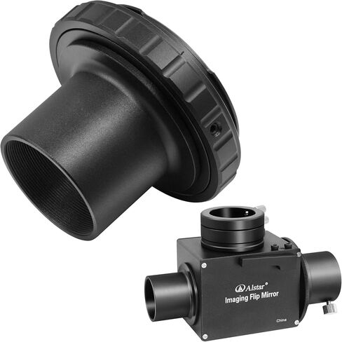 Alstar 1.25 inch Astrophotography Flip Mirror - Bundle with - T-Ring and M42 to 1.25" Telescope Adapter in Saudi Arabia