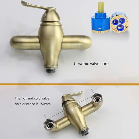 Handheld Bidet Sprayer for Toilet, Green Bronze Brass Cloth Diaper Sprayer Kit with Hot and Cold Water, Wall Mounted Toilet Bidet Set in Saudi Arabia