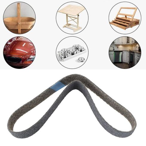 The Lord of the Tools 40x760mm Nylon Sanding Belt 400 حزام كاشف غير منسوج للمعادن (الأزرق) in Saudi Arabia