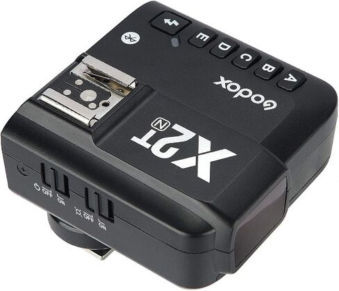Godox X2T-S TTL Wireless Flash Trigger for Sony, Bluetooth Connection, 1/8000s HSS, 5 Separate Group Buttons, Relocated Control-Wheel, New Hotshoe Locking, New AF Assist Ligh+12 Color Filters+Diffuser in Saudi Arabia