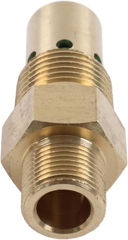 CV221513AV ضاغط الهواء فحص صمام متوافق مع Campbell Hausfeld 1/2 ذكر NPT Tank x 3/8 "أنبوب الضغط 1/8" منفذ تفريغ NPT in Saudi Arabia