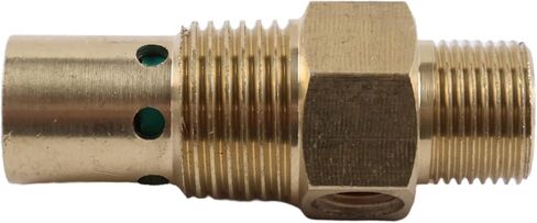 CV221513AV ضاغط الهواء فحص صمام متوافق مع Campbell Hausfeld 1/2 ذكر NPT Tank x 3/8 "أنبوب الضغط 1/8" منفذ تفريغ NPT in Saudi Arabia