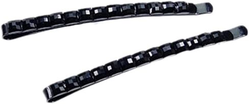 4 Pcs Black Rhinestone Barrettes, Crystal Diamond Bobby Pin, Shiny Hair Pin, Hairpin, Sparkly Hair Decoration for Women Clip Bangs Metal Hair Clip Hair Pins Hair Accessories in Saudi Arabia