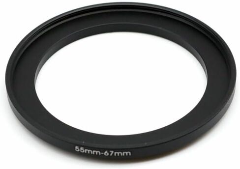 55-43mm Step-Down Ring Adapter, 55mm Male for Lens to 43mm Female for Filter, Step Down Filter Adapter Ring for 55mm Lens Install 43mm ND CPL UV Filter in Saudi Arabia