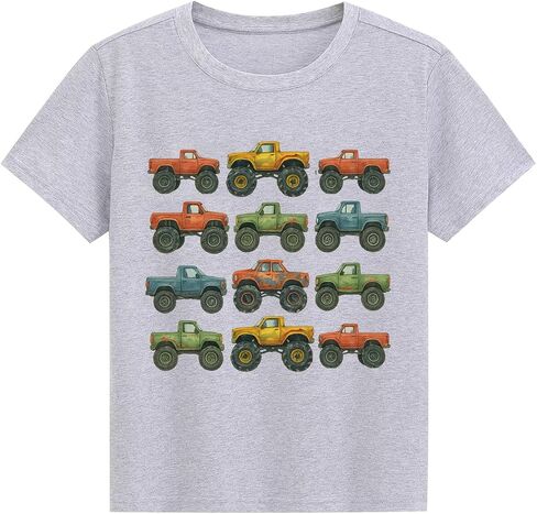 Toddler Dump Truck Shirt Kids My God is So Big Boys Tee Tops Psalm Christian T-Shirt 2-7 Years in Saudi Arabia
