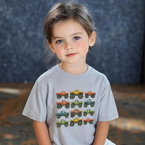 Toddler Dump Truck Shirt Kids My God is So Big Boys Tee Tops Psalm Christian T-Shirt 2-7 Years in Saudi Arabia