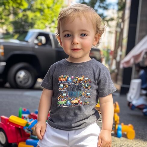 قميص شاحنة تفريغ طفل الأطفال يا إلهي ، فصحت الأولاد الكبار تي شيرت مسيحي تي شيرت 2-7 سنوات in Kuwait
