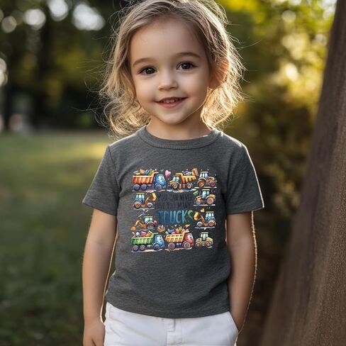 قميص شاحنة تفريغ طفل الأطفال يا إلهي ، فصحت الأولاد الكبار تي شيرت مسيحي تي شيرت 2-7 سنوات in Kuwait