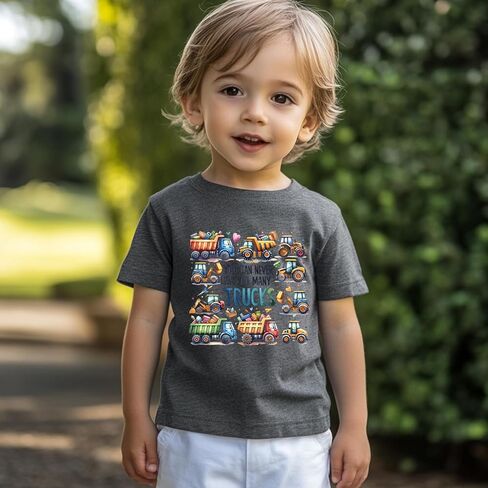 قميص شاحنة تفريغ طفل الأطفال يا إلهي ، فصحت الأولاد الكبار تي شيرت مسيحي تي شيرت 2-7 سنوات in Kuwait