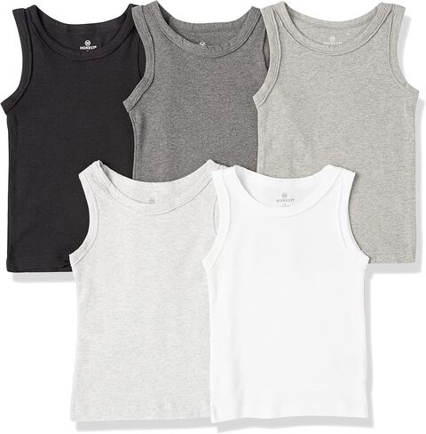 Honestbaby Baby Boys 'Muscle Muscle Tee-Flicess T-Shirts Multi-Packs (تم إيقافه) in Saudi Arabia