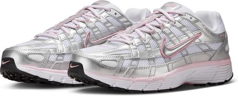 Nike P-6000 Women's Shoes (White/Elemental Pink/Black/Metallic Silver) in Saudi Arabia