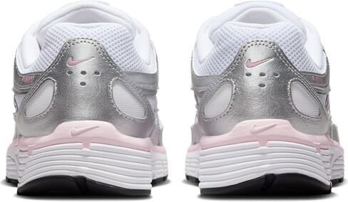 Nike P-6000 Women's Shoes (White/Elemental Pink/Black/Metallic Silver) in Saudi Arabia