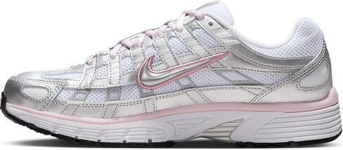 Nike P-6000 Women's Shoes (White/Elemental Pink/Black/Metallic Silver) in Saudi Arabia