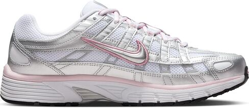 Nike P-6000 Women's Shoes (White/Elemental Pink/Black/Metallic Silver) in Saudi Arabia