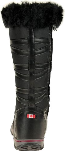 PAJAR Women's Grip Star Tall Winter Waterproof Insulated Snow Boot With Side Zipper and Laces in Saudi Arabia