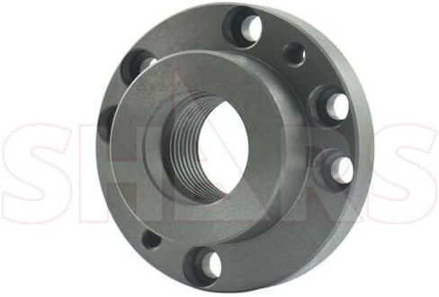 Shars 4 "4 Jaw Independent Chuck Solid Hard Jaws مع 1-1/2-8 3.93" لوحة خلفية متورطة شبه مشتركة ، مطلوب الآلات 202-5419+202-6108-6 L [ in Saudi Arabia
