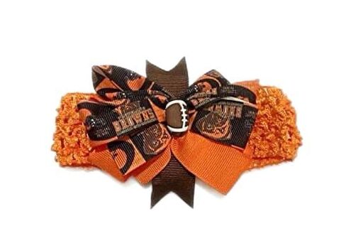 Browns Baby Girl Boutique Bow Crocheted Headband Fits Newborn to Adult in Saudi Arabia