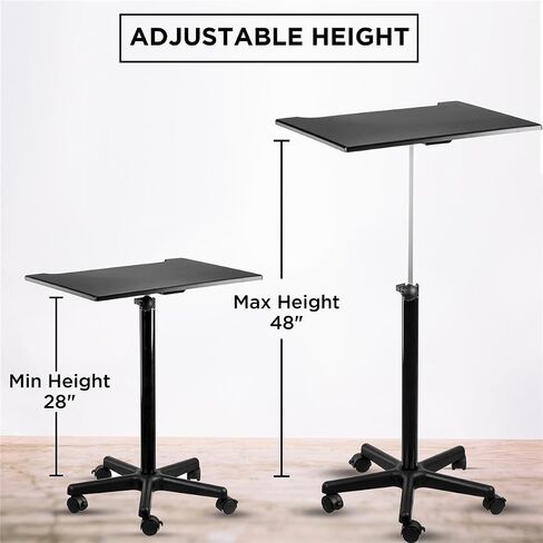 Flashpoint 28-48" Photography Posing Table for Home and Studio, Height Adjustable Table with 18x27 Matte Black Finish Reflection-Free Table Top is Perfect for Studio and On-Location Photo Shoot in Saudi Arabia