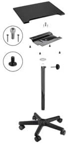 Flashpoint 28-48" Photography Posing Table for Home and Studio, Height Adjustable Table with 18x27 Matte Black Finish Reflection-Free Table Top is Perfect for Studio and On-Location Photo Shoot in Saudi Arabia