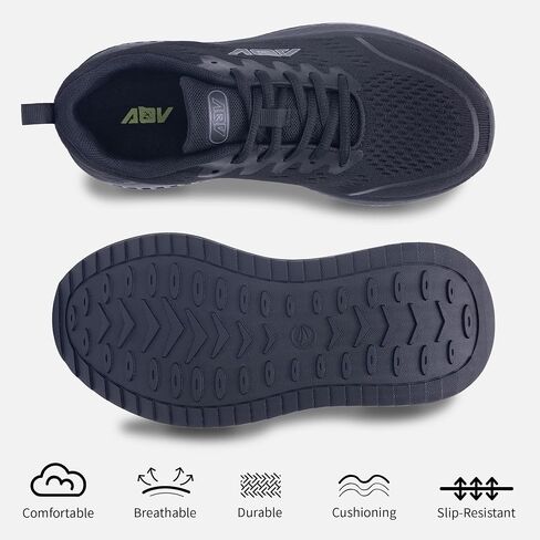 N Besunew Womens Wide Walking Arch Support Wide Width Orthor Tennis Sneakers أحذية التهاب اللفافة الأخمصية لتخفيف الألم الولايات المتحدة 6.5-11 in Saudi Arabia