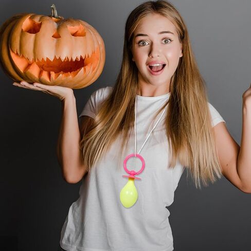 IMIKEYA Halloween Oversized Pacifier for Cosplay Party Decoration, Funny Photo Booth Prop Large Pacifier Novelty Costume Accessory Jumbo Pacifier B in Saudi Arabia
