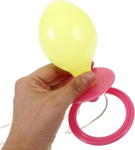 IMIKEYA Halloween Oversized Pacifier for Cosplay Party Decoration, Funny Photo Booth Prop Large Pacifier Novelty Costume Accessory Jumbo Pacifier B in Saudi Arabia