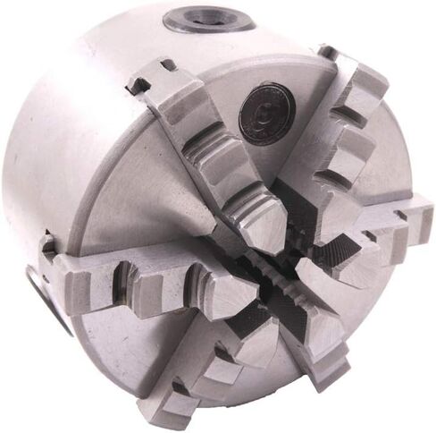 HHIP 3900-4558 8" 6 Jaw Self Centering Lathe Chuck, Plain Back in Saudi Arabia
