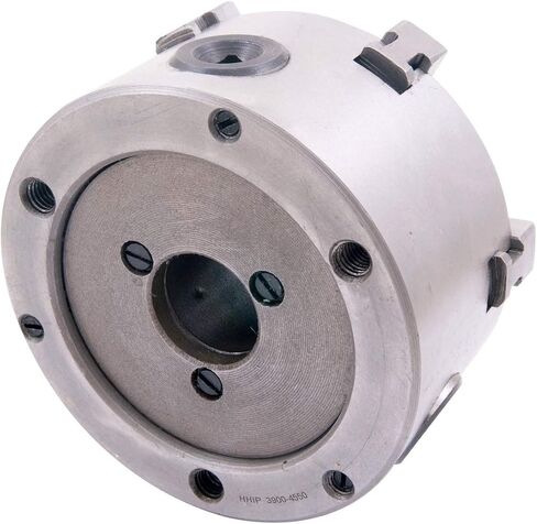 HHIP 3900-4558 8" 6 Jaw Self Centering Lathe Chuck, Plain Back in Saudi Arabia