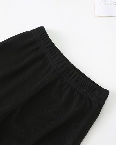 مجموعة ملابس الفتاة Jecson Toddler: Round Neck & Soft Coffits Sweveshirt و Sweats Bans in Kuwait