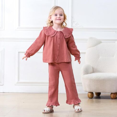 Grnshts Toddler Girl Clothes طفلة سقوط ملابس طويلة الأكمام فتيات الأطفال ملابس بانتس مجموعات لطيفة فتيات صغيرات يسقطون ملابس in Kuwait