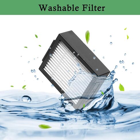 Combo 10 Max Replacement Filter Compatible with iRobot Roomba Combo j7+, Combo j9+, 10 Max, Robotic Vacuum and Mop Replacement Filter Parts,High-Effiency HEPA,8 Pack in Kuwait