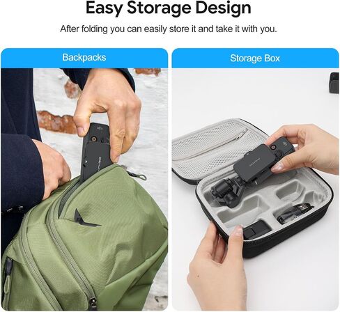OMOTON Screen Protector for DJI Osmo Pocket 3 + Screen Sunshade Cover Auto-Pop Up, Foldable Anti-Glare & Scratch Accessories Kit in Saudi Arabia
