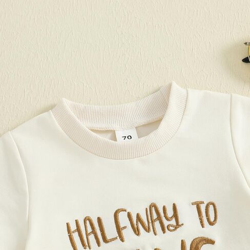 Bagilaanoe Football Half Birthday Outfit Baby Boy Halfly to T-shirt shore sere t-shirt and shorts cake smash outfit in Saudi Arabia