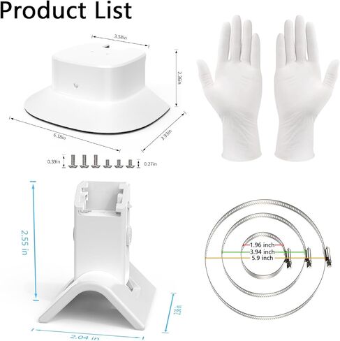 قطب جبل لـ eufy solocam S340 وغطاء المطر لحزمة Eufy Solocam S340 in Kuwait