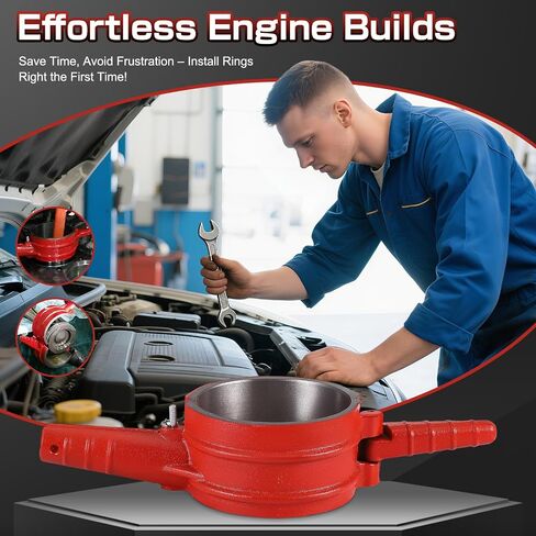 7040 أداة تثبيت ضاغط Ring Ring Compressor Tool متوافقة مع Cummins ISX QSX Caterpillar 3400 3406 3408 3412 و C-15 5.4 "بديل التجويف على PT-7040 5394454 5299448 5299447 5299339 in Saudi Arabia