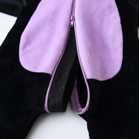 Toddler Baby Black Cat Halloween Animal Jumpsuit Long Sleeve Hooded Zipper Snowsuit Infant Warm Fall Winter Clothes in Saudi Arabia