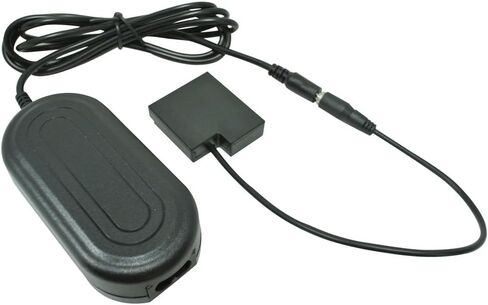 مجموعة/شاحن محول الطاقة AC الكاميرا لـ Panasonic DMC-GM1K ، DMC-GM1 مع مقرنة DMW-DCC15 DC ، استبدال DMW-AC8 Plus DMW-DCC15 ، US Plug in Kuwait