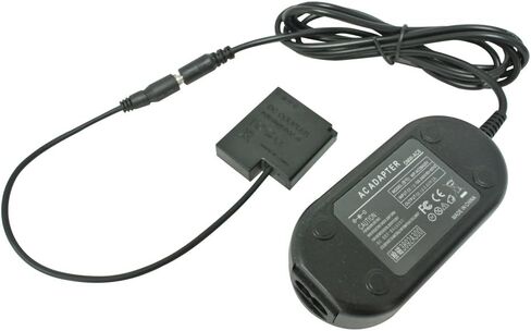 مجموعة/شاحن محول الطاقة AC الكاميرا لـ Panasonic DMC-GM1K ، DMC-GM1 مع مقرنة DMW-DCC15 DC ، استبدال DMW-AC8 Plus DMW-DCC15 ، US Plug in Kuwait
