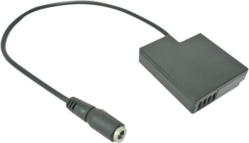 مجموعة/شاحن محول الطاقة AC الكاميرا لـ Panasonic DMC-GM1K ، DMC-GM1 مع مقرنة DMW-DCC15 DC ، استبدال DMW-AC8 Plus DMW-DCC15 ، US Plug in Kuwait