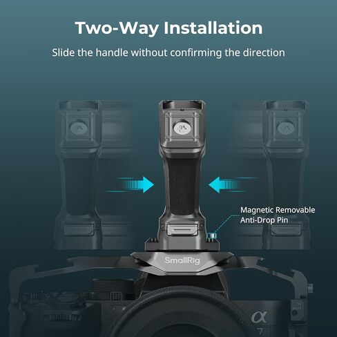 Smallrig Cage لـ Nikon Z5 II ، Z5 ، Z6 ، Z6ii ، Z7 ، Z7ii+Equist Exerior Top Handle مع تمرير إطلاق سريع in Saudi Arabia