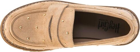 Corkys Footwear Hey Girl Women's Stud Muffin Heeled Loafer - with a 1.5-Inch Heel, Studded Upper, and Soft EVA Insoles for Chic Comfort and Trendy Style in Saudi Arabia