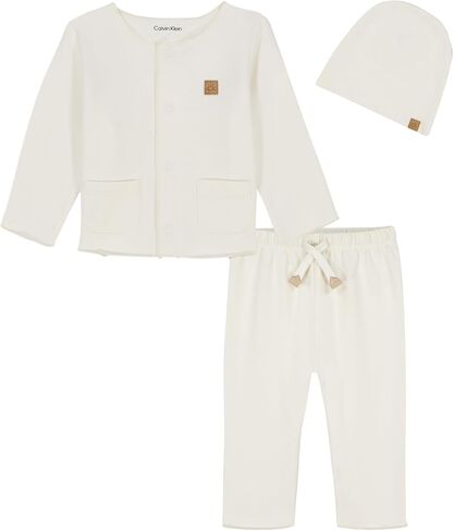 Calvin Klein baby-boys 3 Pc Take-me-home in Saudi Arabia