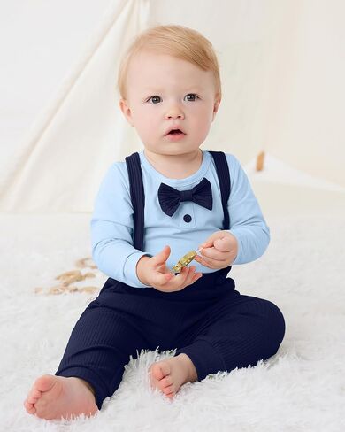 SANMIO Baby Boy Clothes Outfits 0 3 6 12 18 Months Long Sleeve Romper and Pants Sets Infant Baby Boy Fall Winter Clothing Set in Saudi Arabia