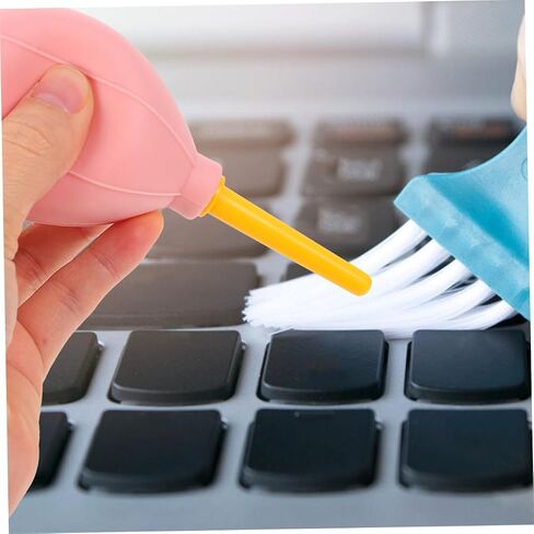 4pcs منفاخ هواء مضغوط لتمديدات الرموش أداة مجفف الرموش المطاطية للتنظيف وإزالة الغبار ألوان زرقاء زرقاء اللون الأزرق للوهلة والأنسارات الحساسة in Saudi Arabia