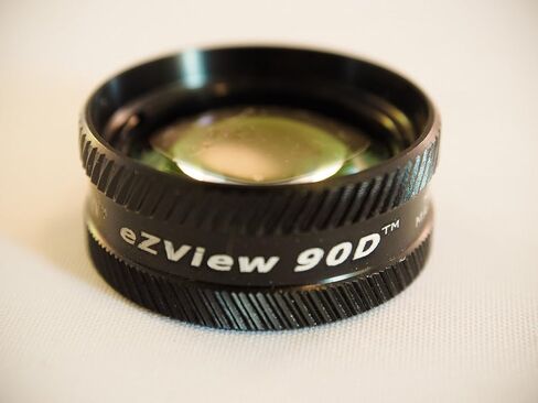 90D Condensing Lens for use with Biomicroscopy Slit Lamp (Black) in Saudi Arabia