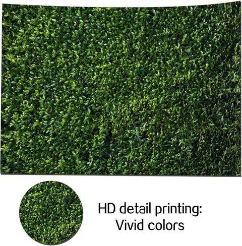 HQM 7x5FT Nature Spring 3D Green Leaves Theme Photo Background Wedding Birthday Party Newborn Baby Shower Photography Backdrops Zoo Decor Shoot Props Bannner in Kuwait