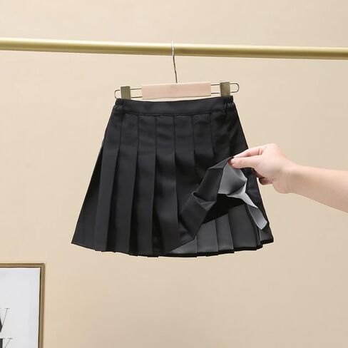 طفل طفل رضيع فتيات مطويون بالتنورة المرنة المدارس الموحدة الزي المصغر تنورة قصيرة in Kuwait