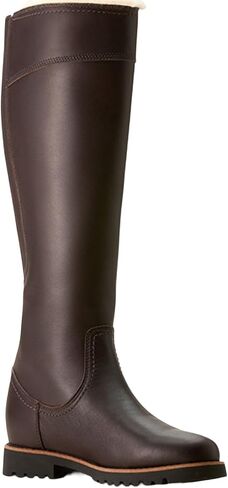 ARIAT Women's Arlington Sherpa Boot Waterproof Boot ، Espresso ، 8 in Saudi Arabia