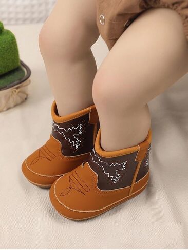 Jastore Infant Baby Boys Girls Boys Newborn Winter Boots Toddler Non Slip Lace Up First Walking Shoes in Saudi Arabia